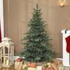 5ft Artificial Christmas Tree with Realistic Branches, Easy Assembly - Green