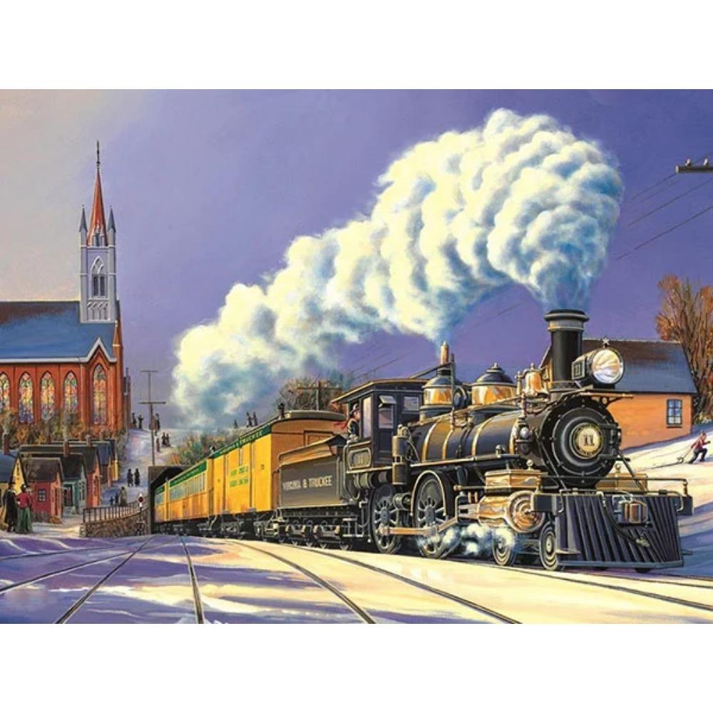 Diamond Painting Full Drill Cute Cat Round Diamond Painting Handmade Beautiful Dream Moon House Diy Diamond Mosaic Painting Home Decoration