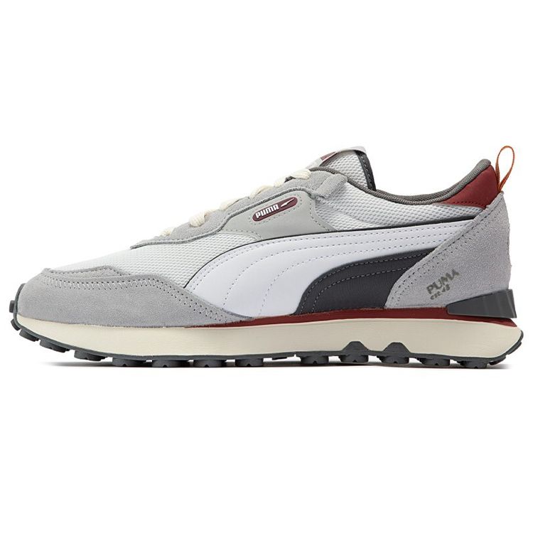 Puma Rider FV Unisex Gray Cream White 387173-02 EU 38