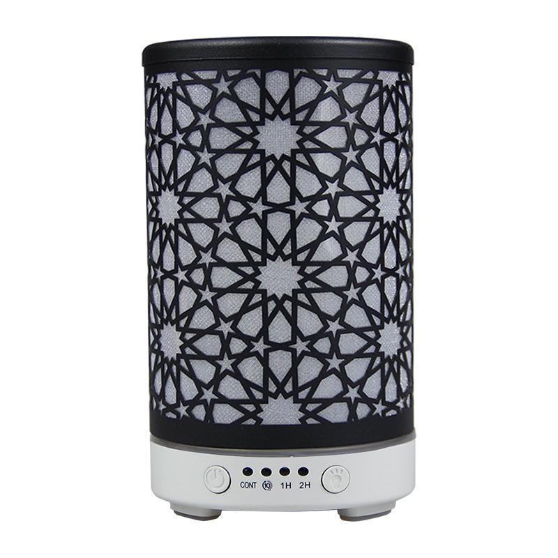Timing Function 100ml Electronic Air Humidifier Essential Oil Diffuser Machine Humidity Control Assistant with LED Night Light