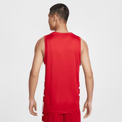 Nike Dri Fit ElitePower Basketball Jersey Men's Team Scarlet