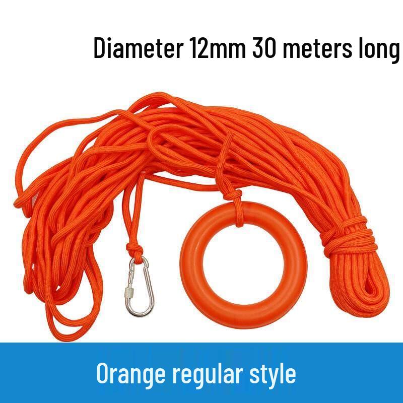 

Orange Floating Lifesaving Rope