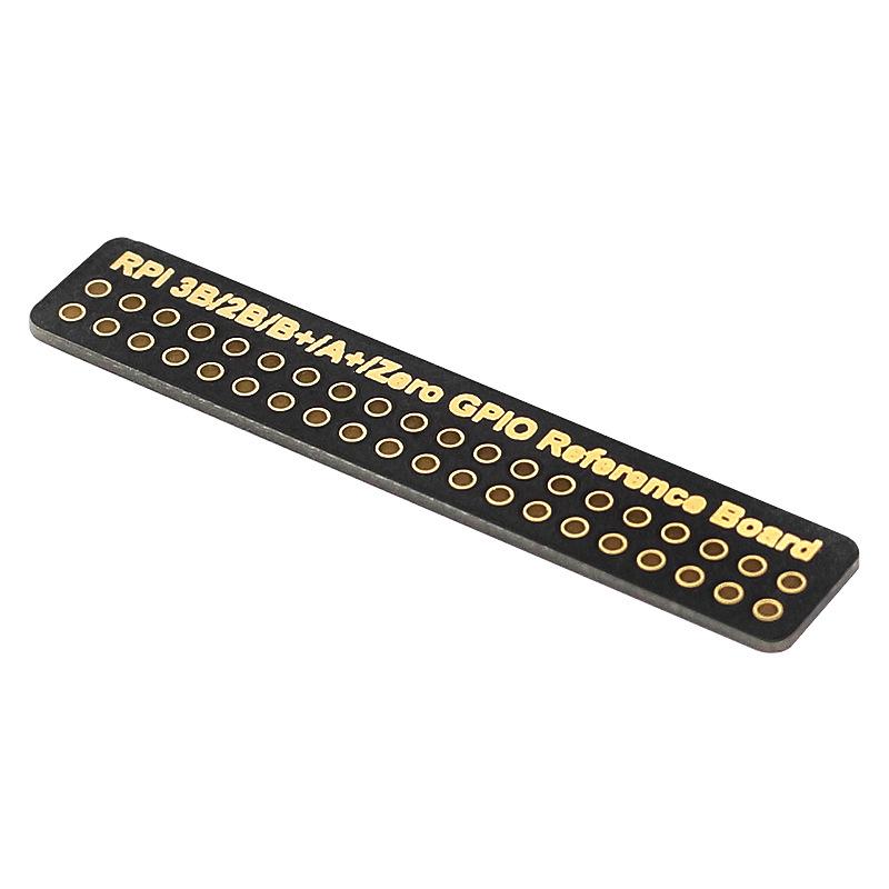 Raspberry Pi 4B GPIO Reference Ruler & Breadboard Experiment Board with DuPont Wire