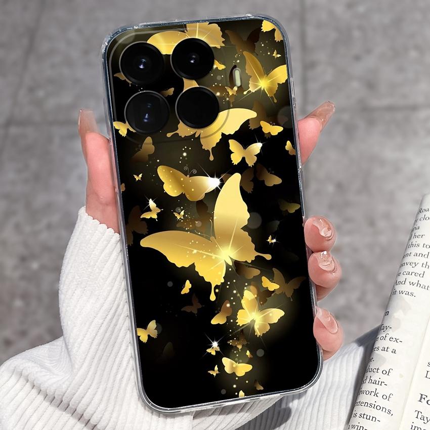 For Xiaomi 17t 17T 17 Pro 17Ultra 17 Max Phone Case For Redmi 17C 17 4G 5G Gradient Colors Soft Slim TPU Transparent Silicone Anti Fingerprint Housing
