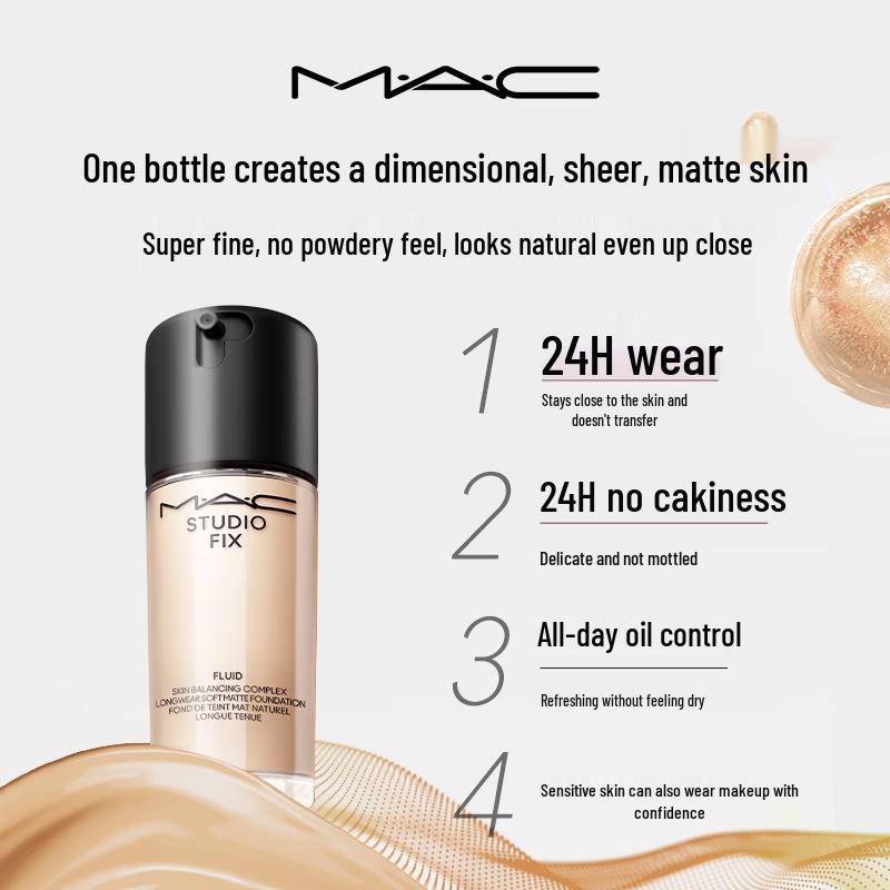 MAC Long-Wear Oil-Control Liquid Foundation