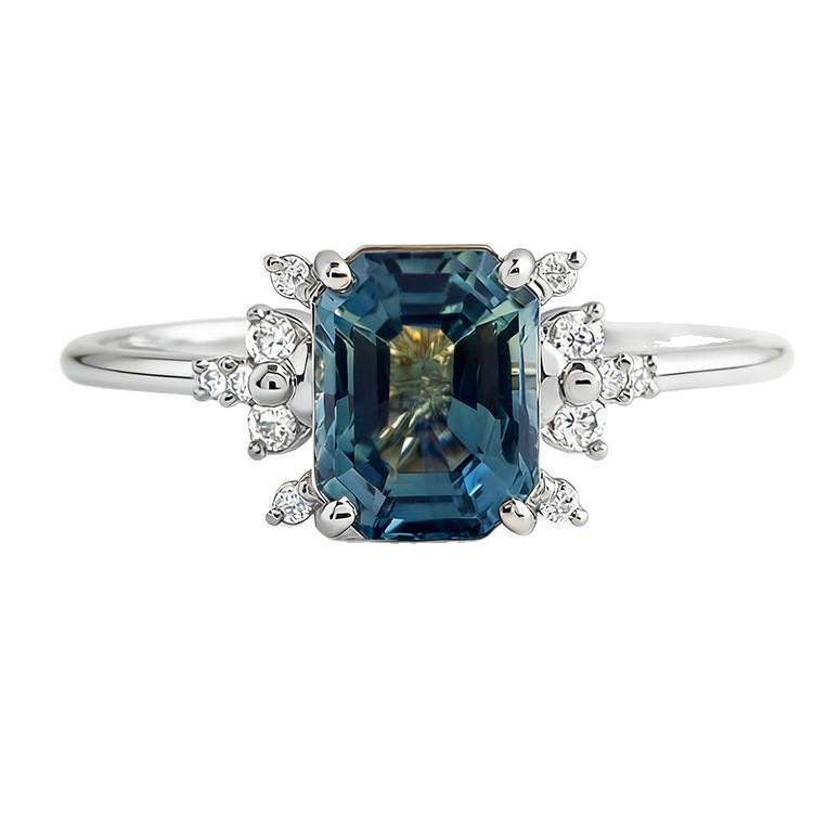 Deep Blue Zircon Couple Rings - Unisex Fashion Jewelry Bestseller