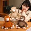 Simulations-Plüschaffenpuppe Stoffpuppe Orang-Utan-Plüschpuppe Affen-Plüschtier Zimmerdeko