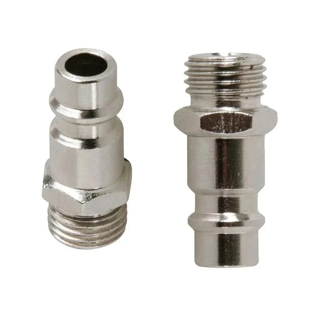 10/50PC Gas Tube Quick Connection Release 1/4in BSP Equipment Power Air Compressor Compressed Air Line Coupler Connector Fitting