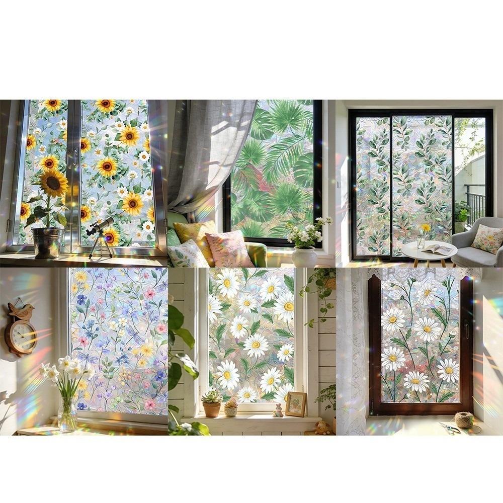 Self Adhesive Glass Sticker PVC Electrostatic Glass Sticker New Window Sticker Window Decoration