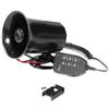 Motorcycle Car Portable Speakers 6-Tones Police Siren Sound High Megaphone Alarm Van Truck Boat 100w 12v Modification Parts