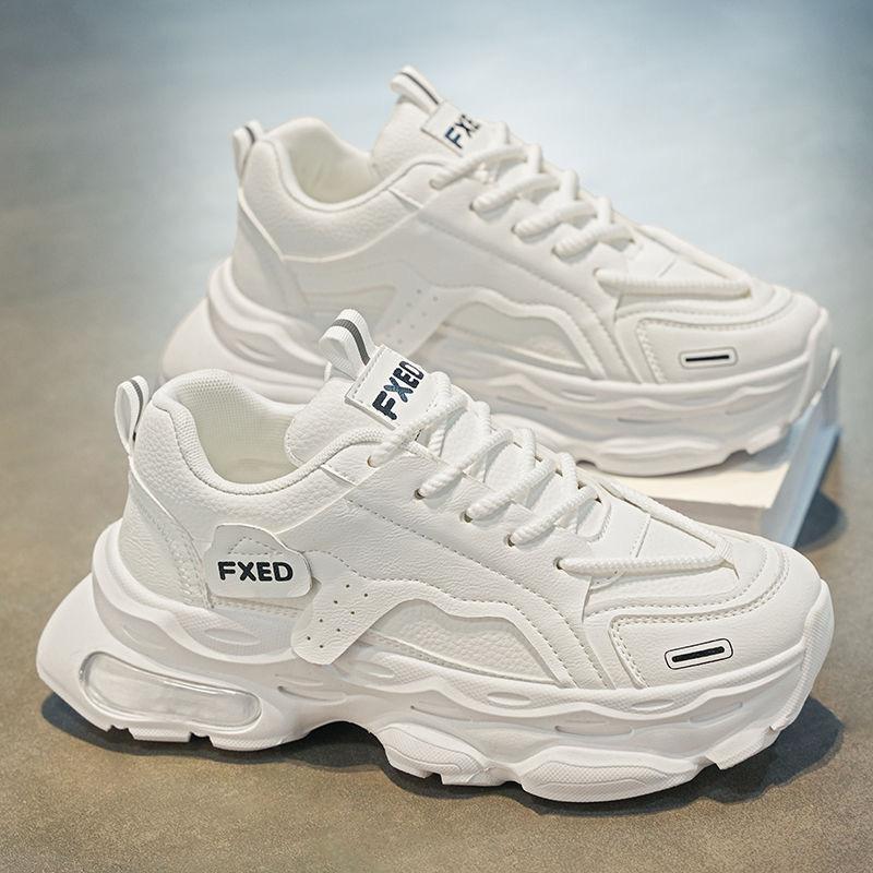 

Men s shoes summer new breathable little white shoes men s trend versatile platform sports shoes men s casual trendy shoes 39