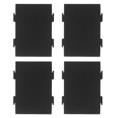 Pacote com 4 Folhas de Filtro de Carvão Ativado Algodão Filtro de Carvão Substituição para Micro-ondas WML55011