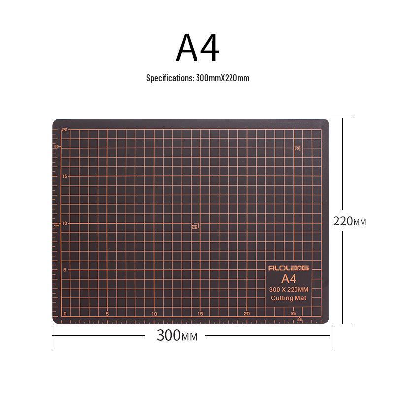Filolang Two-Color Double-Sided Hand-Cut Engraving Cutting Mat - CP-A1/A2/A3/A4