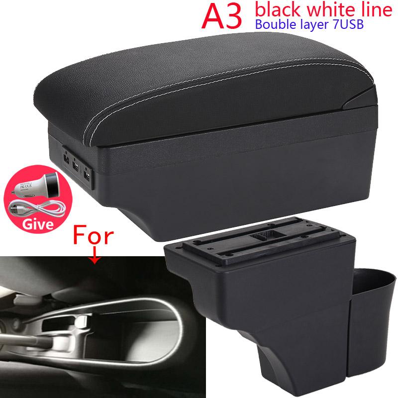For Nissan Note Armrest Box For Nissan NOTE Car Armrest Interior Details Retrofit Parts Car Accessories Storage Box Ashtray