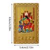 2025 Tai Sui Amulet Card Feng Shui Prayer Gold Card Exorcism Protection Buddha Gift Amulet Safe Bring In Wealth And Treasure