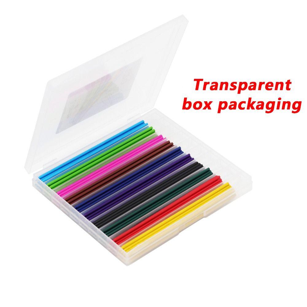 120pcs 10 Colors Mechanical Pencil Refills Large Capacity Propelling Pencil Replacement Refill