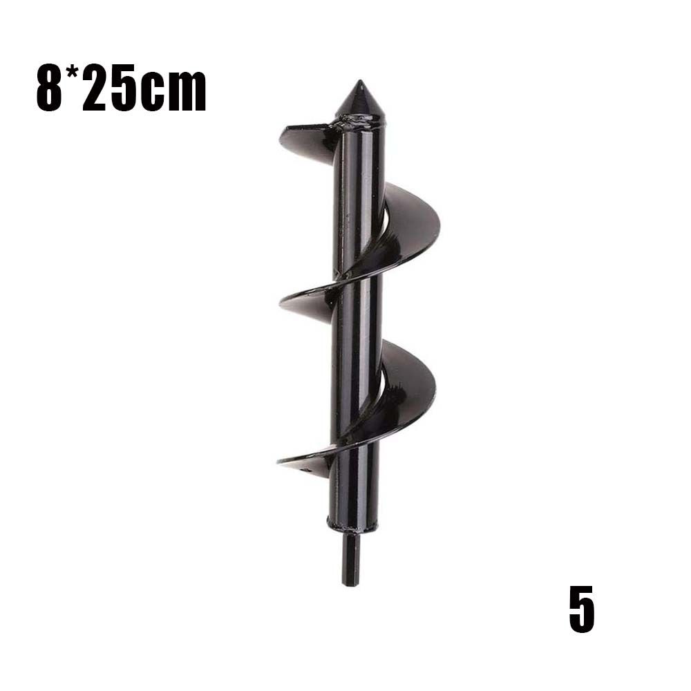 Supplies Earth Drill Power Planter Ground Drill Spiral Drill Bit Auger Flower Planter Digging