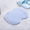 1PC- Lazy Foot Rubbing Tool Household Bathroom Foot Brushing Sole Massage Pad with Suction Cup Non slip Foot Wash Pad