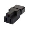 Upgrades IEC320 C14 Male To NEMA 5 15R Female Power Cord Adapters Tool Easy Installation for Data Center Equipment