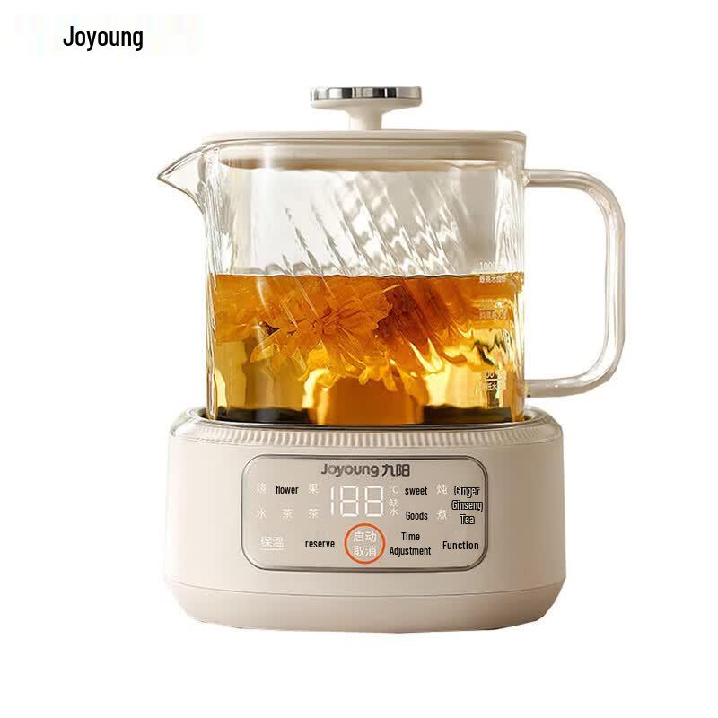 Joyoung K10D-WY103 1L Smart Glass Electric Health Kettle CN plug (adapter included)