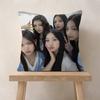 Kpop Singer N-New Jeans Office Cushion Pillowcase Car Cushion Cover45X45CM Lumbar Pillowcase Sofa Pillowcover