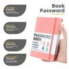 Password Keeper Book Computer Password Organizer Book With Alphabetical Tabs Pocket Address Log Notebook For Account Details
