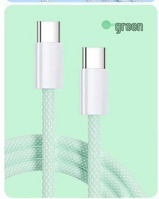 Dual Type-C Fast Charging Cable for Apple & Android Devices