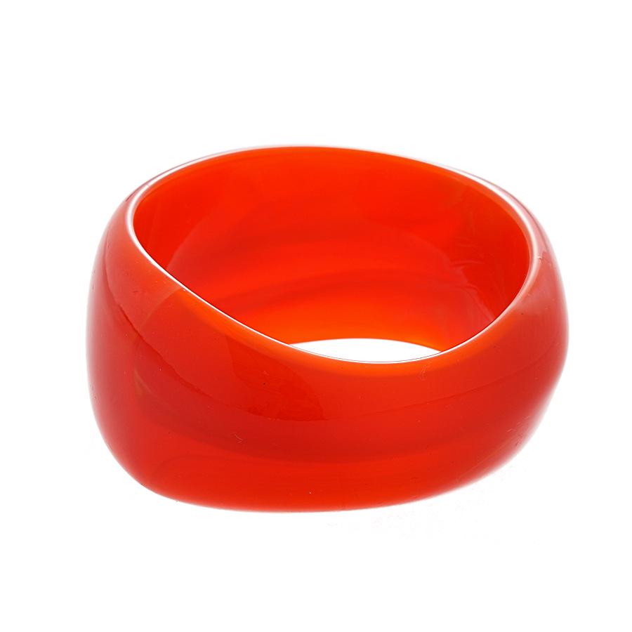 Hochwertiges geometrisches marmoriertes Acrylarmband für Damen