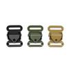 Carry Line Adjustment Buckle, Webbing Quick Adjust Spring Buckle with Two Channel Form for Field Carry Control Use Aid