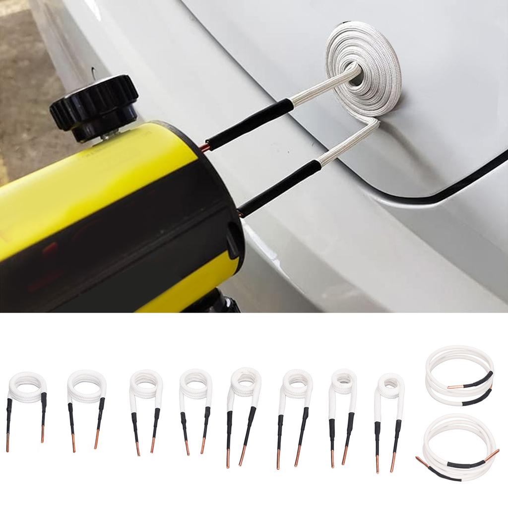 10Pcs Induction Heater Coil Kit Bolt Remover Tool Brass Core Wire High Frequency Accessories Ignitio