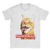 Herren T-Shirts Radiohead Katze Einzigartig 100% Baumwolle T-Shirt Kurzarm T-Shirt Rundhals Kleidung Sommer