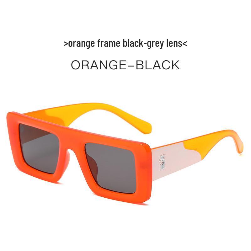 

Модные солнцезащитные очки с квадратной оправой в виде стрелы - Европейская и американская мода, дизайн «снежинка»