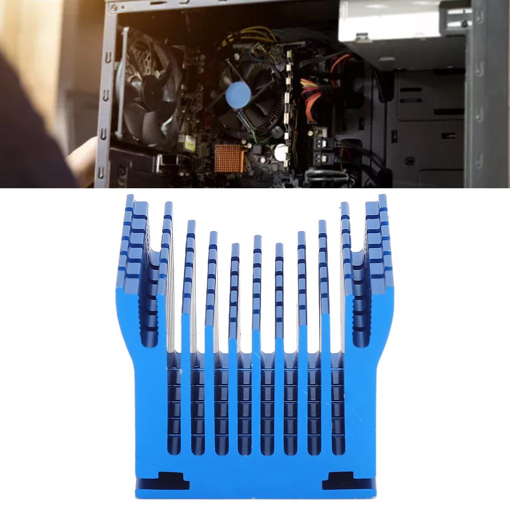 Heat Sink Aluminium Cooling Heatsink Cooler   Accessory for PCB Motherboard