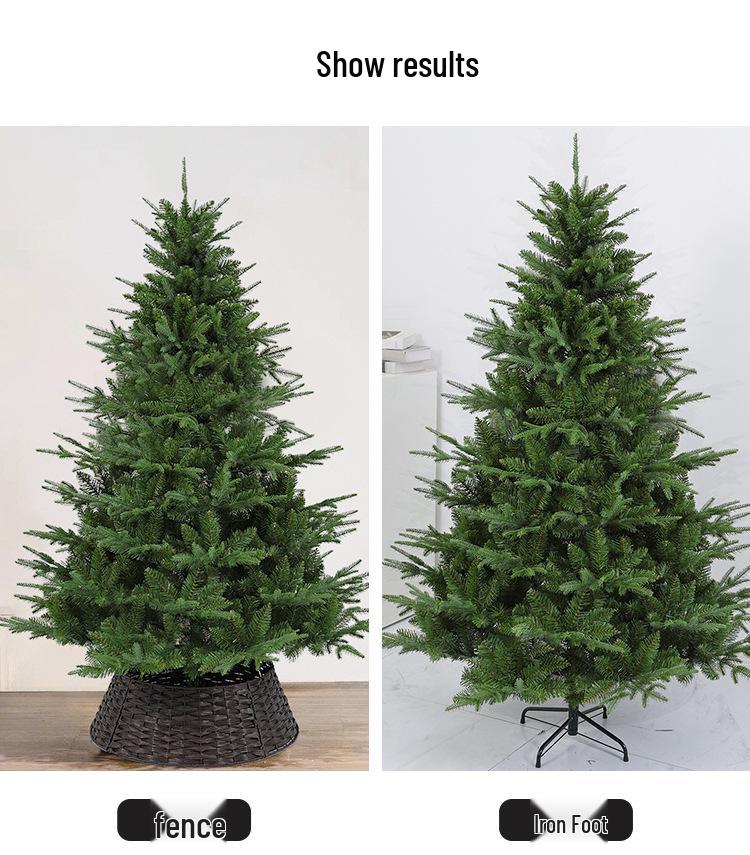 PE+PVC Green Christmas Tree for Window Display or Decoration