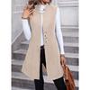 A New Autumn and Winter Fashion Suit Vest, Elegant and Stylish Sleeveless Jacket for Women