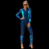 SBART Women's Hooded Sun Protection One-Piece Wetsuit F8076