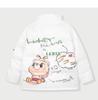 Machiya women's clothing label cutting 2024 autumn and winter new fashion personality trend graffiti down jacket bread jacket B4411