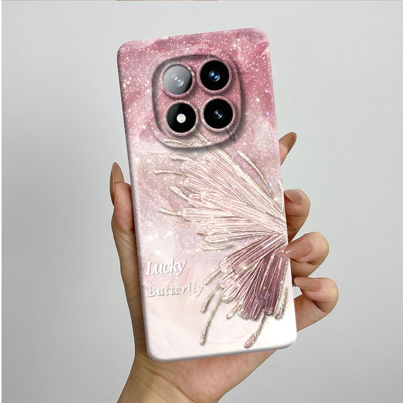 Für Redmi Note 14 Pro Plus 5G Hülle Note14 Pro+ 5G Weiche Silikon Handyhülle Süß Bemalte Modische Cartoon-Bedruckte Rückseite