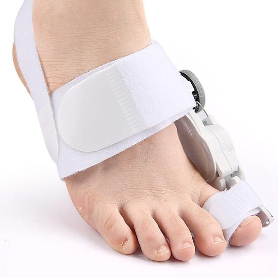 Bunion Corrector Adjustable Knob Big Toe Straightener Hallux Valgus Correction Hammer Toe Separator Orthopedic Bunion Splint Pain Relief Feet Brace