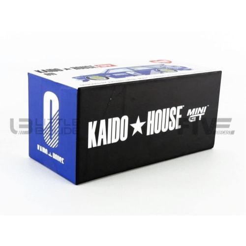 1971 Datsun 510 Wagon, Right-Hand Drive, Blue Metallic (Designed by Jun Imai) Kaido House Special 1/64 Diecast Model Car, True Scale Miniature, KHMG01