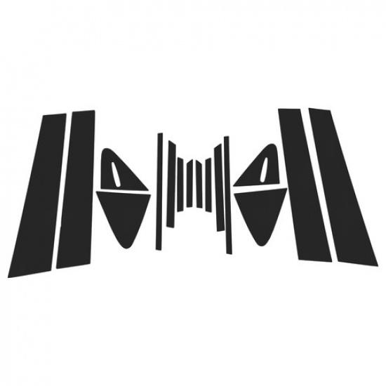 

16 Pcs Door Pillar Window Trim for Toyota Corolla -2024