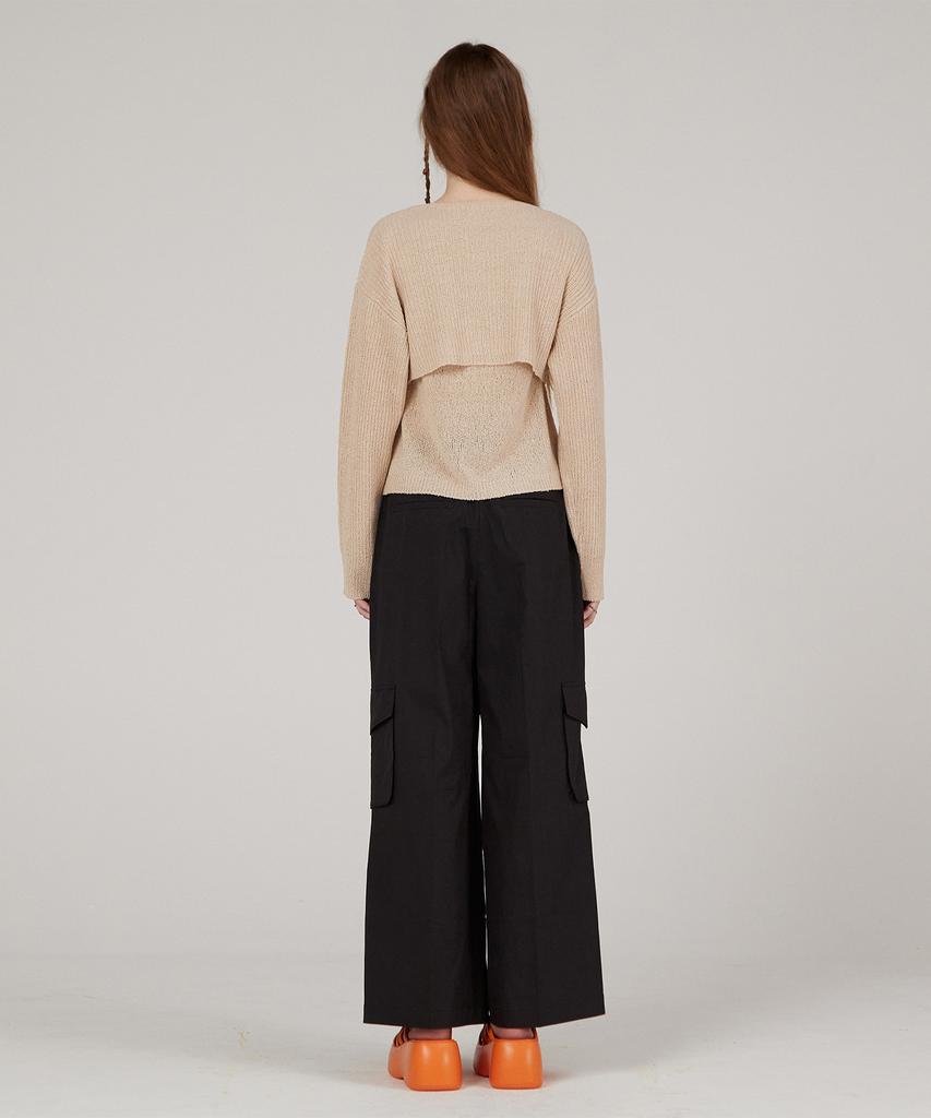 JUCYJUDY J Boucle Knit Inner Cardigan Set (On) Jykt32Aa