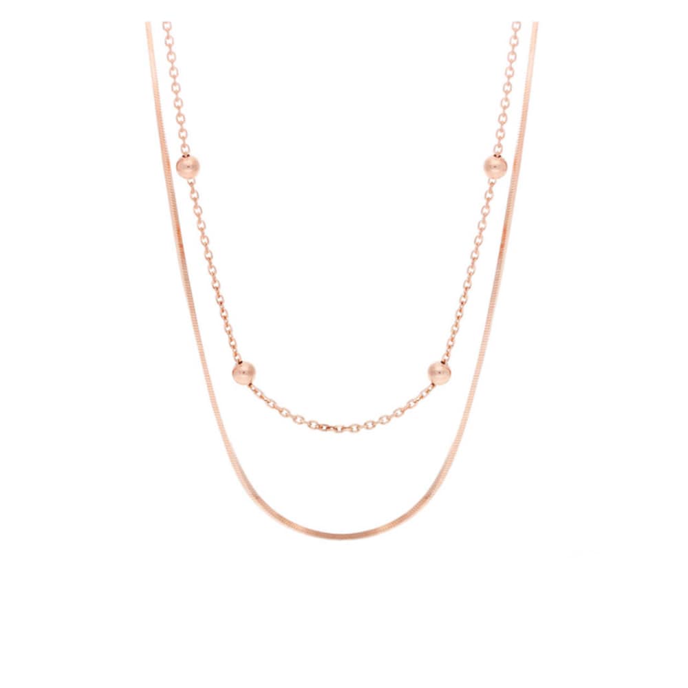 

[Two Line Chain] Erin Snakeball Necklace Nggm1012