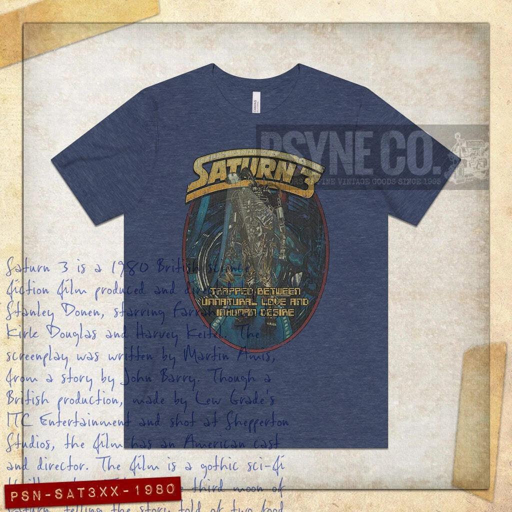 

Saturn 3 1980 Vintage Men s T shirt L