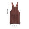 Striped Style Cooking Baking Bibs Anti-fouling Restaurant Uniform Portable Kitchen Apron  Universal