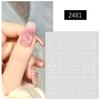 KT Cat Cartoon Nail Art Stickers: Cute Star & Heart Designs