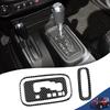 Autocollants de Couverture de Décoration de Panneau de Levier de Vitesse pour Jeep Wrangler JK 2011 2012 2013 2014 2015 2016 2017 Accessoires Intérieurs Auto