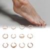 Heart Fashion Jewelry Star Korean Style Toe Ring Open Ring Vintage Foot Ring Set Women Toe Ring
