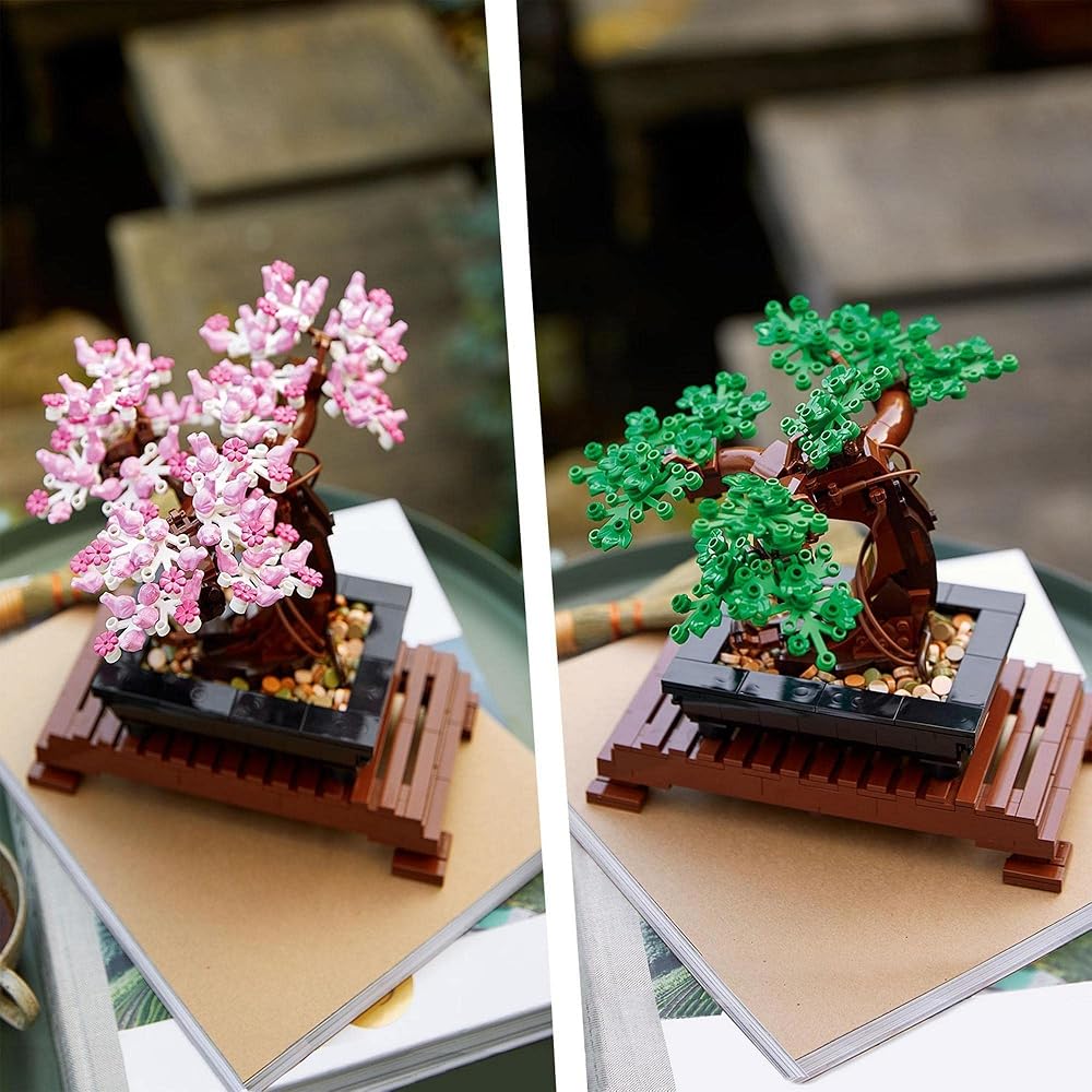 LEGO Botanical Collection Bonsai Toy Building Set Decorative Indoor Plant Model Gift for Men and Women 10281