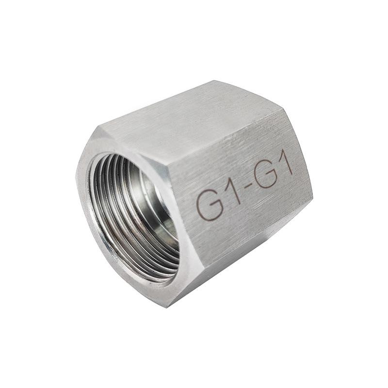 Stainless Steel BSP G1  Female Thread Extension Adapter
